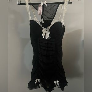 Semi sheer lingerie set XS